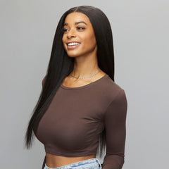 Brazilian Kinky Straight 5x5 HD Lace Closures