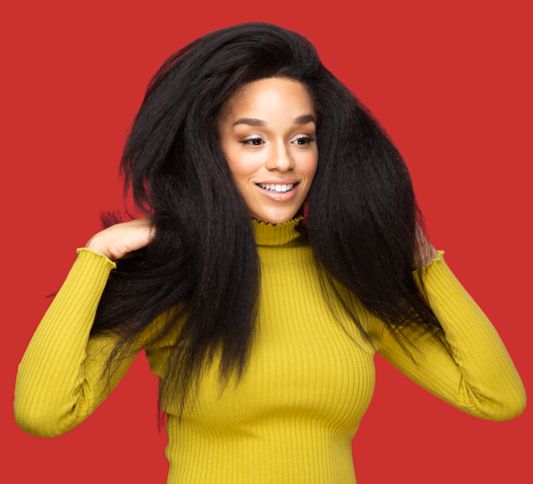 Virgin Peruvian Kinky Straight Bundle — product view