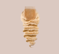 Virgin Indian Loose Wave 4” x 4” Standard Lace Closure