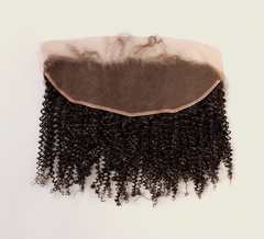 Virgin Brazilian Curly Standard Lace Frontal