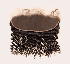 Virgin Peruvian Deep Wave Standard Lace Frontal