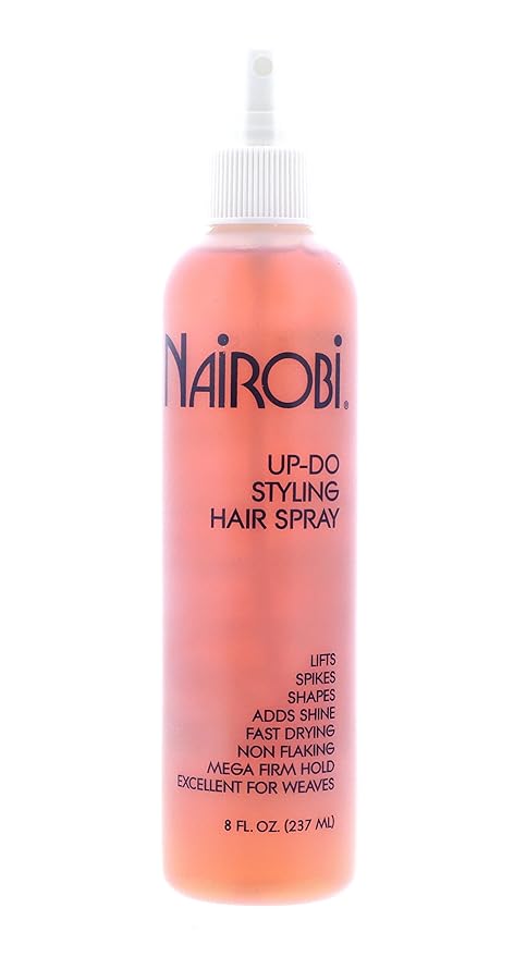 Nairobi UP-DO Styling Hairspray for Unisex - 8 oz Hairspray