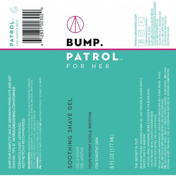 Bump Patrol For Her Soothing Shave Gel