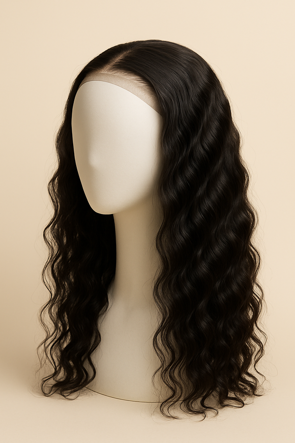 Standard Lace Front Brazilian Water Wave Wig — product view