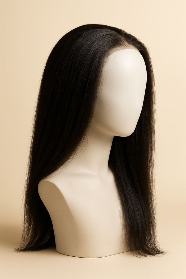 HD Lace Front Brazilian Yaki Straight Wig — product view