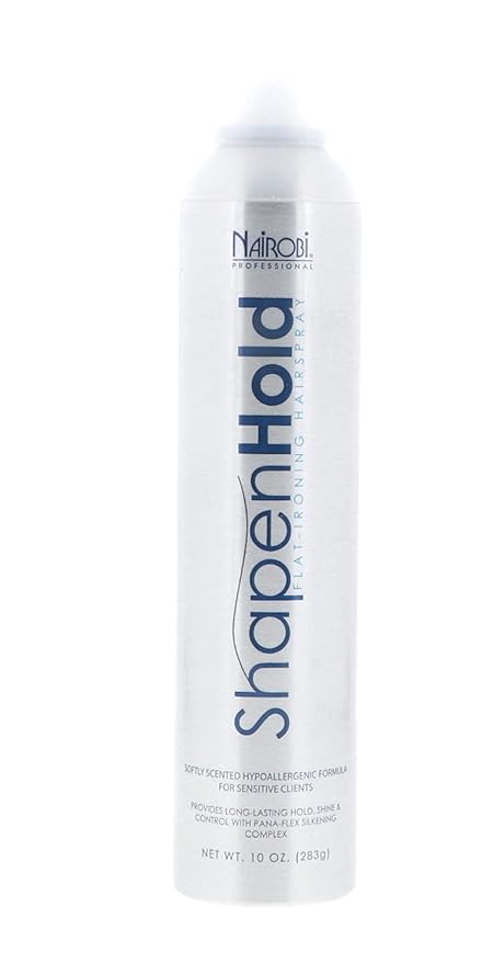Nairobi ShapenHold Flat-Ironing Hair Spray 10 oz