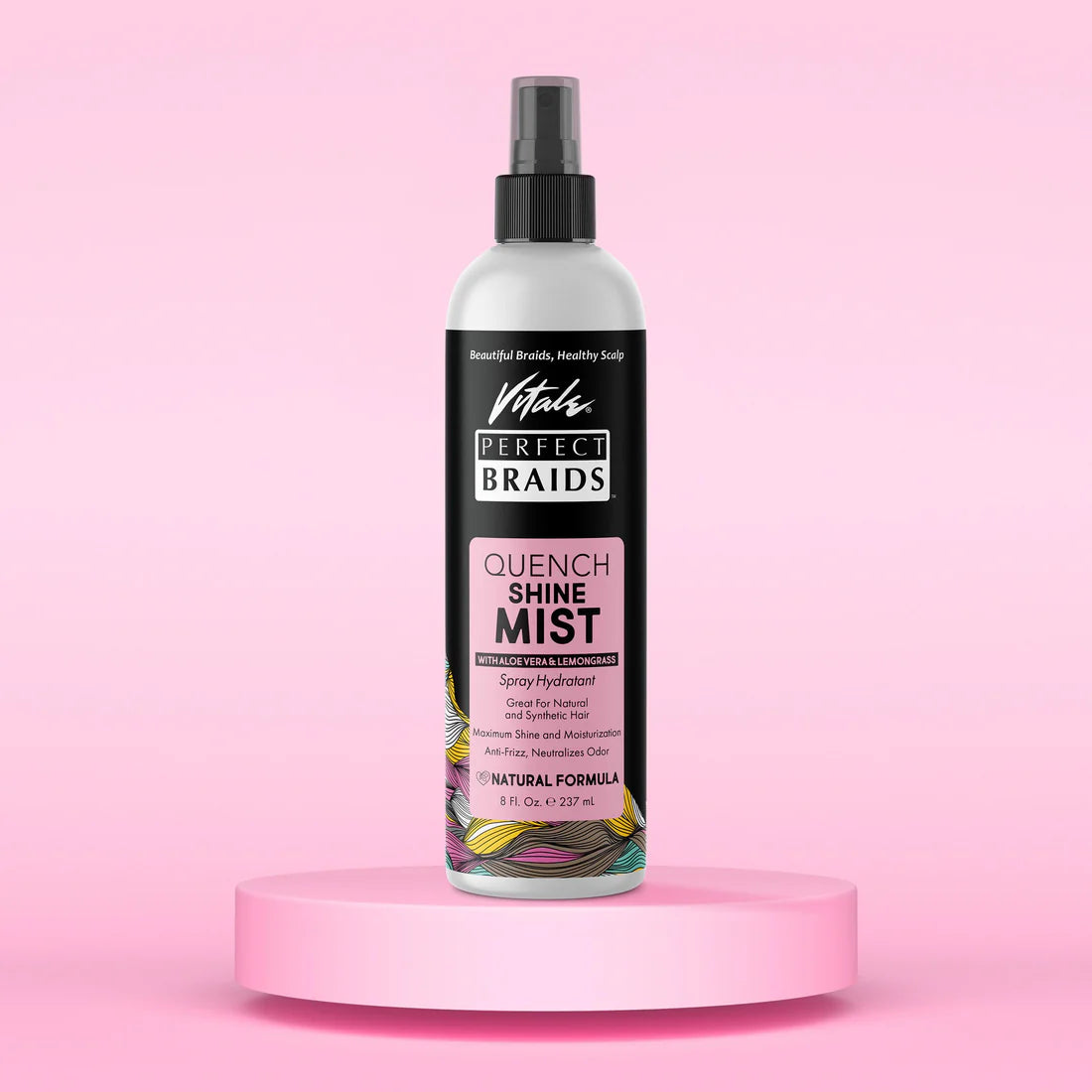 Vitale Perfect Braids Quench Shine Mist