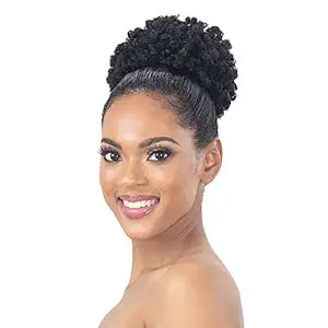 MAYDE BEAUTY DRAWSTRING PONYTAIL - SPIRAL FRO DOLL — product view
