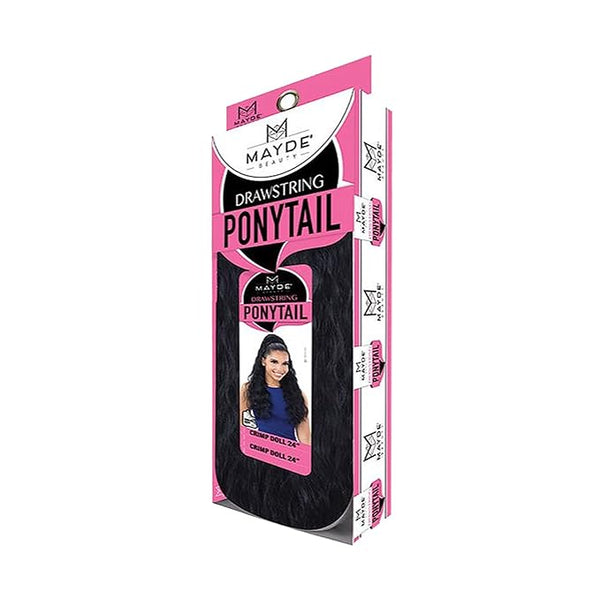 MAYDE BEAUTY DRAWSTRING PONYTAIL - CRIMP DOLL 24