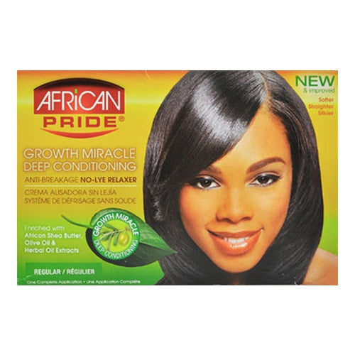 African Pride Anti-Breakage No-Lye Relaxer Find Your New Look Today!