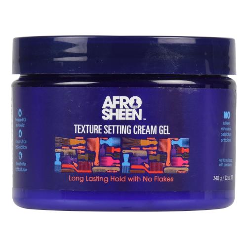 Afro Sheen Texture Setting Cream Gel Long Lasting 12oz/ 340g Find Your New Look Today!