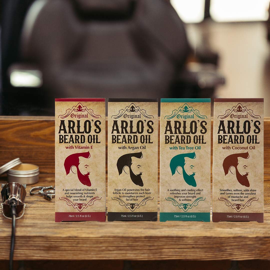 Arlo's Original Beard Oil with Vitamin E 2.5 oz. Find Your New Look Today!