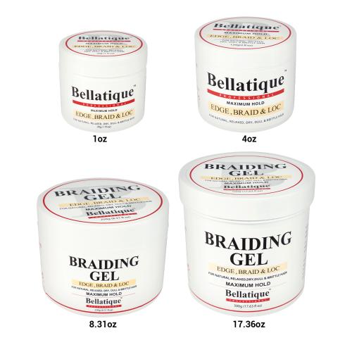 Bellatique Braiding Gel Maximum Hold Find Your New Look Today!