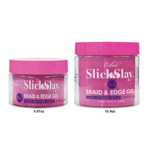 Esha Slick Slay 2 in 1 Braid & Edge Gel Ultra-Extreme Hold Find Your New Look Today!