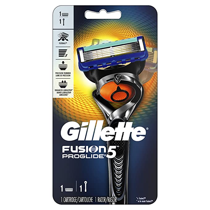 Gillette Fusion Proglide Manual Men's Razor With Flexball Handle Technology With 1 Razor Blade Find Your New Look Today!