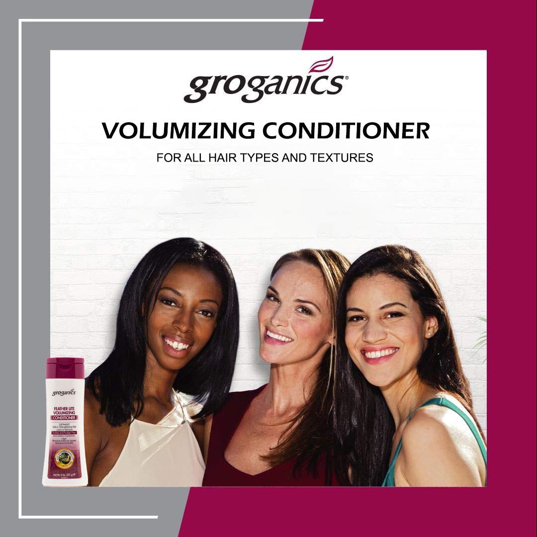 Groganic DHT Feather Lite Conditioner 8 oz. Find Your New Look Today!