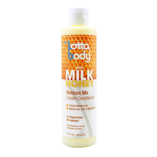 Lottabody Milk & Honey Restore Me Cream Conditioner 10.1oz Find Your New Look Today!