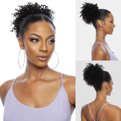 Mane Concept Human Hair Drawstring Ponytail Pristine Queen PQWNT02 HH Coil Curl Wnt Find Your New Look Today!