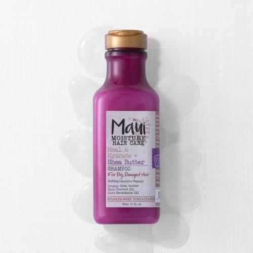 Maui Moisture Hair Car Heal & Hydrate + Shea Butter Shampoo 13oz/ 385ml Find Your New Look Today!