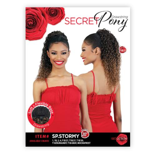 Motown Tress Seduction Drawstring Ponytail Pony SP.Stormy Find Your New Look Today!