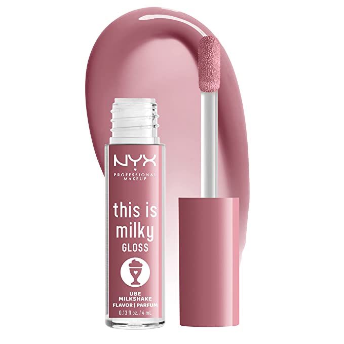 NYX PROFESSIONAL MAKEUP This Is Milky Gloss, Lip Gloss with 12 Hour Hydration, Vegan Find Your New Look Today!