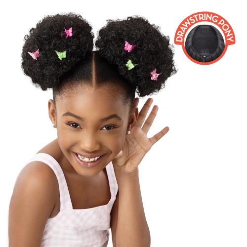 Outre Drawstring Ponytail Lil Looks Duo Puffs Find Your New Look Today!