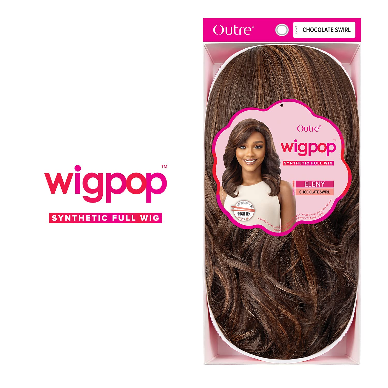 Outre Full Wig Wigpop Heat Resistant Fiber High Tex ELENY (613) Find Your New Look Today!