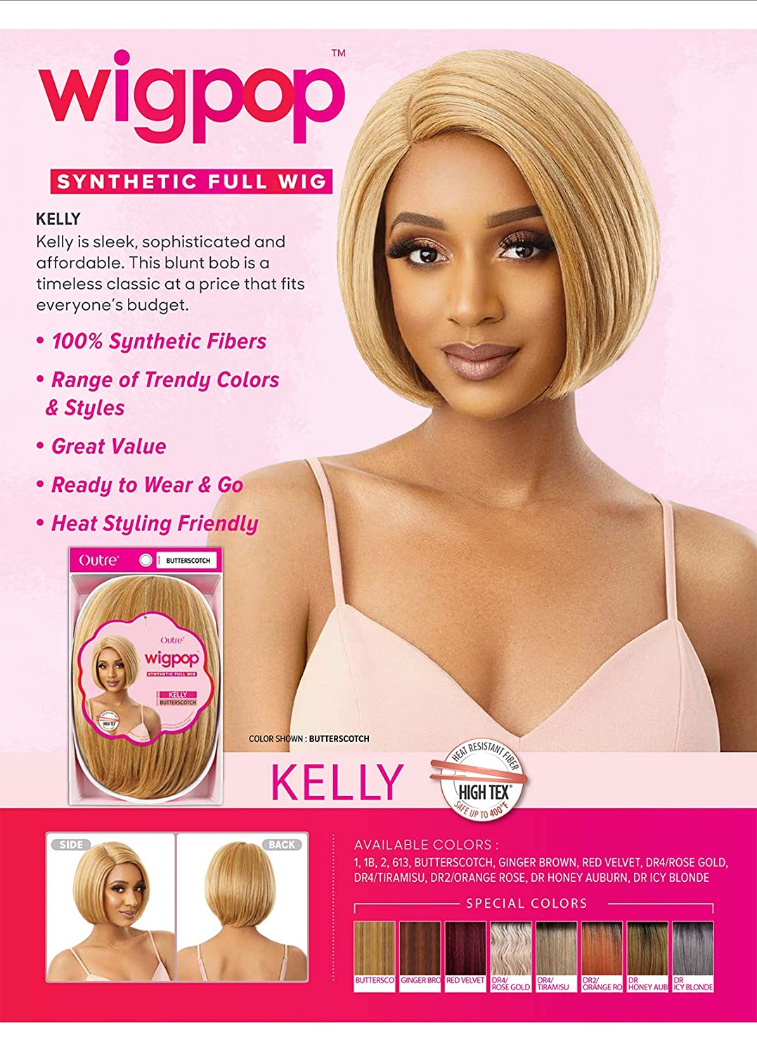 Outre Full Wig Wigpop Kelly (1) Find Your New Look Today!