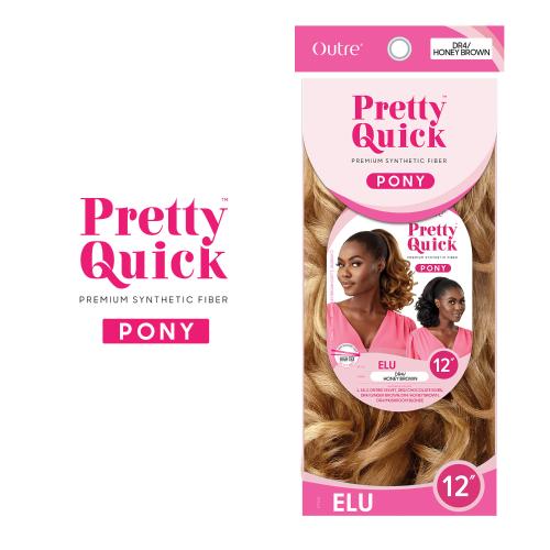 Outre Pretty Quick Drawstring Pony Elu Find Your New Look Today!