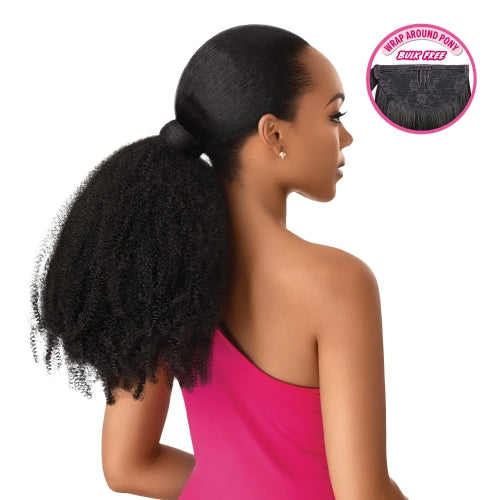 Outre Wrap Ponytail Pretty Quick Springy Afro Find Your New Look Today!