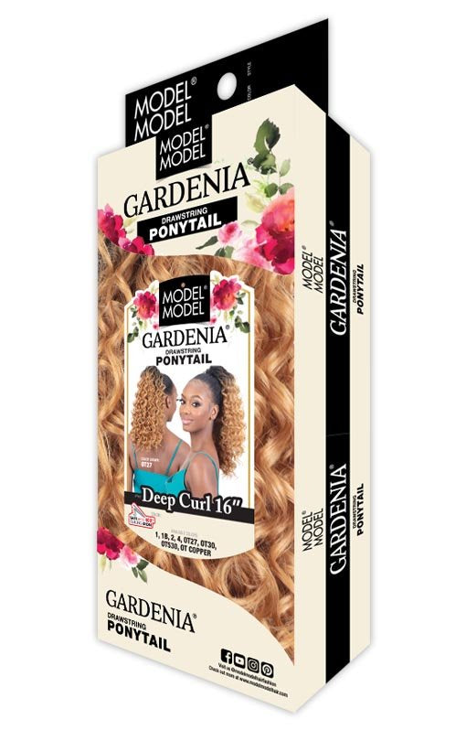 MODEL MODEL GARDENIA DRAWSTRING PONYTAIL - DEEP CURL 16