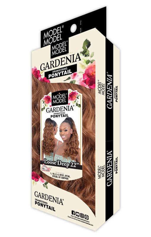 MODEL MODEL GARDENIA DRAWSTRING PONYTAIL - LOOSE DEEP 22