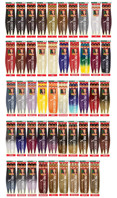 OUTRE X-PRESSION PRE-STRETCH BRAIDING HAIR - 100% KANEKALON - 3X ULTRA BRAID