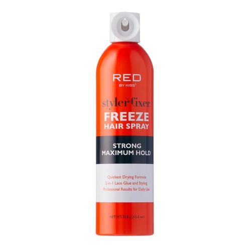 Red by Kiss Styler Fixer 2-In-1 Lace Glue & Freeze Hair Spray Maximum Hold Find Your New Look Today!