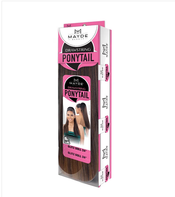 MAYDE BEAUTY DRAWSTRING PONYTAIL - GLITZ DOLL 24
