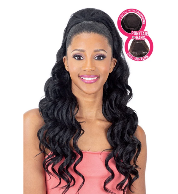 MAYDE BEAUTY PONYTAIL & BANG - LUSH DOLLIES — product view