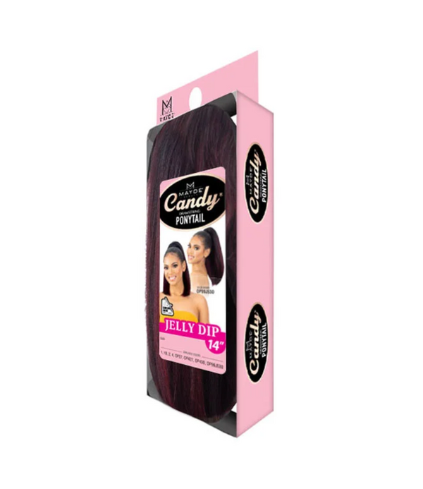 MAYDE BEAUTY CANDY DRAWSTRING PONYTAIL - JELLY DIP 14