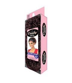 MAYDE BEAUTY CANDY DRAWSTRING PONYTAIL - BLOW POP 10"