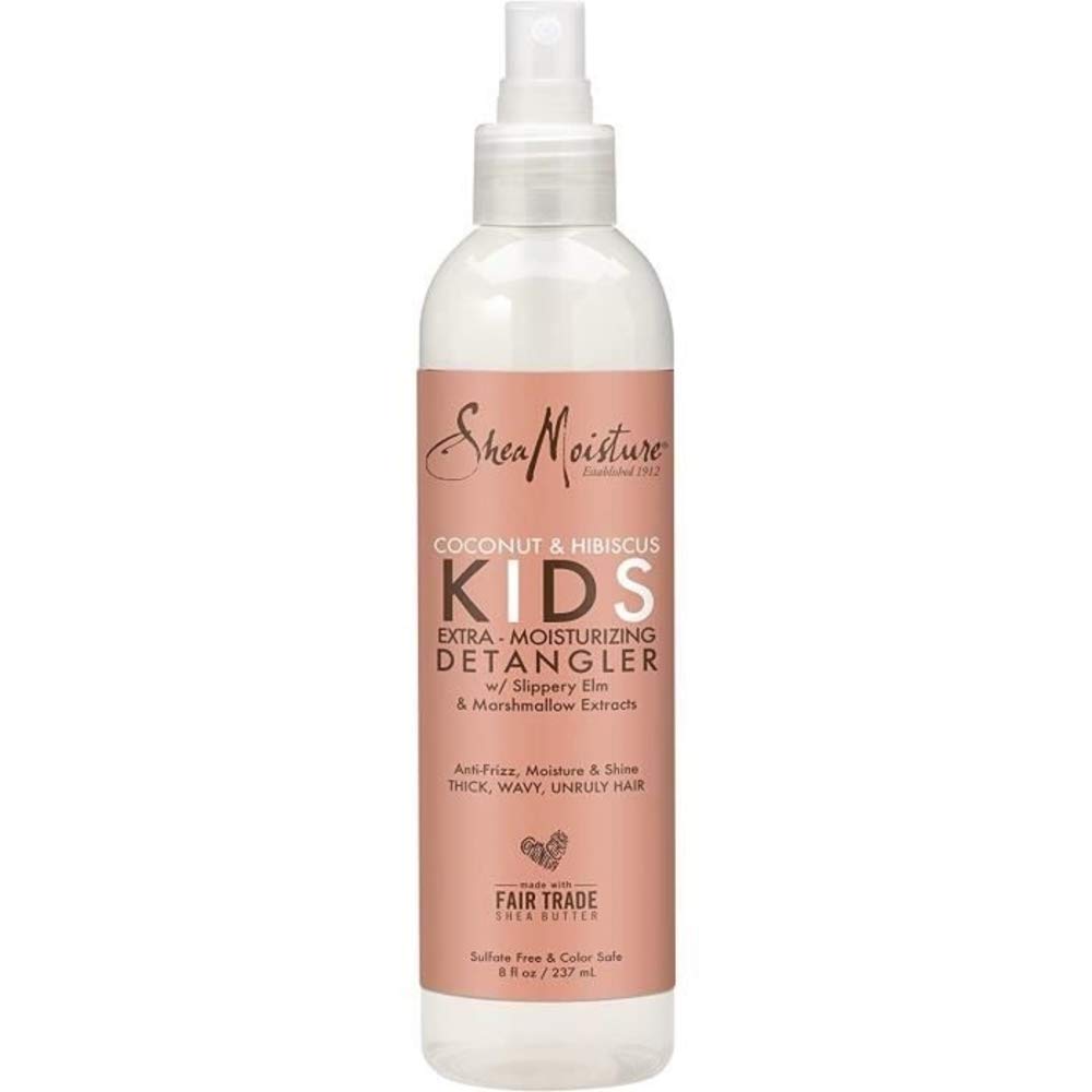 Shea Moisture Kids Extra-Moisturizer Detangler, Coconut & Hibiscus, multi, 8 Fl Oz (Pack of 1) Find Your New Look Today!