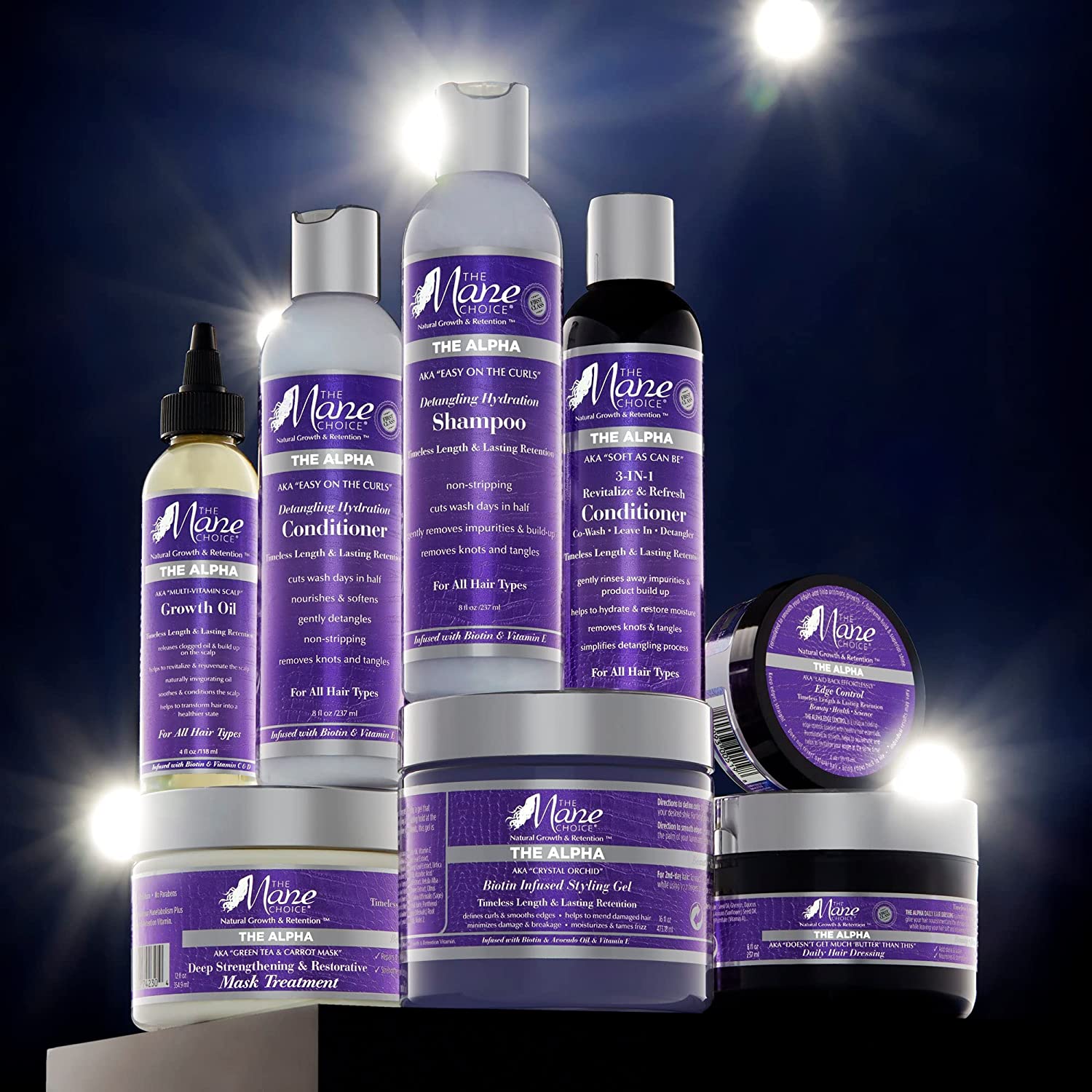 THE MANE CHOICE Laid Back Effortlessly Growth Stimulating Edge Control Find Your New Look Today!