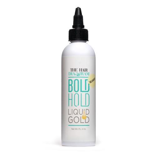 The Hair Diagram Bold Hold Liquid Gold 4oz
