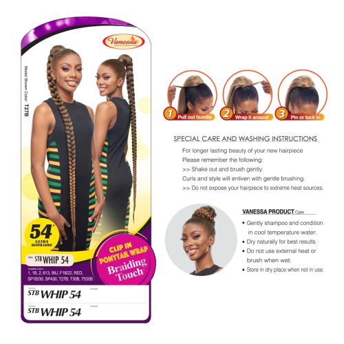 Vanessa Drawstring Ponytail Wrap Clip In Braiding Touch STB WHIP 54 Find Your New Look Today!