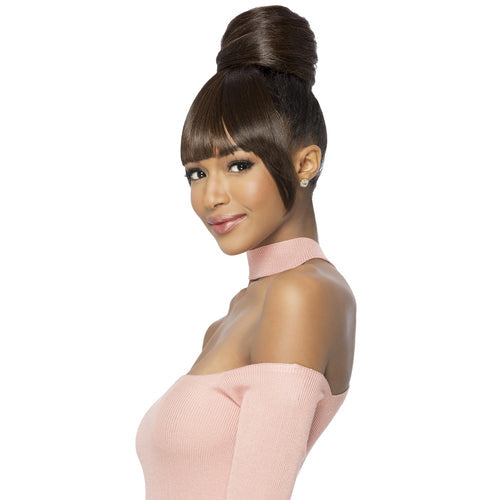 Vivica Fox Synthetic Hair Bang & Bun Two In One BPB-Shy Find Your New Look Today!