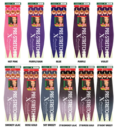 OUTRE X-PRESSION PRE-STRETCH BRAIDING HAIR - 100% KANEKALON - 3X ULTRA BRAID
