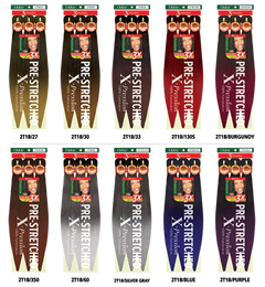 OUTRE X-PRESSION - 3X ULTRA BRAID PRE-STRETCHED HAIR - 52"